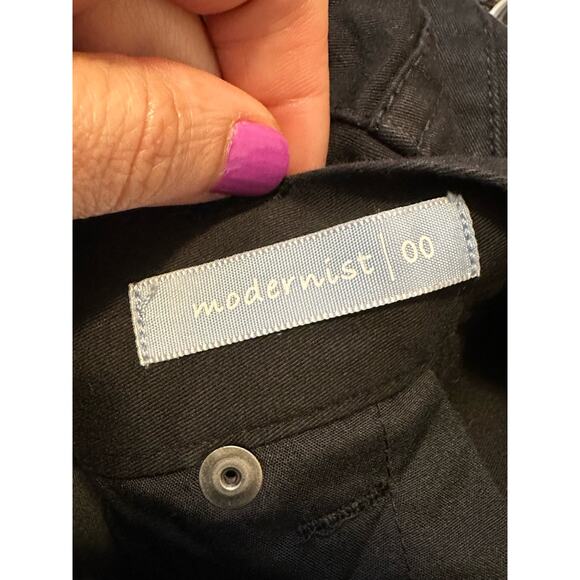 Sigrid Olsen black straight leg casual pants size 12 - Picture 5 of 12